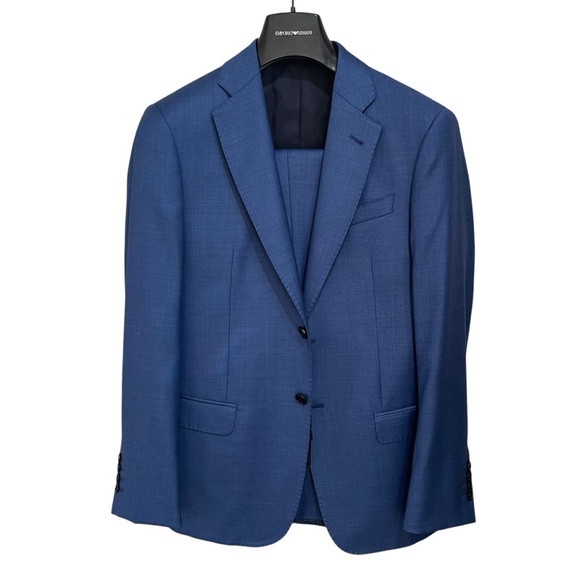 Emporio Armani Other - Emporio Armani Suit 36S (46 EU) Men's Blue Wool G Line Two Button NWT $1695